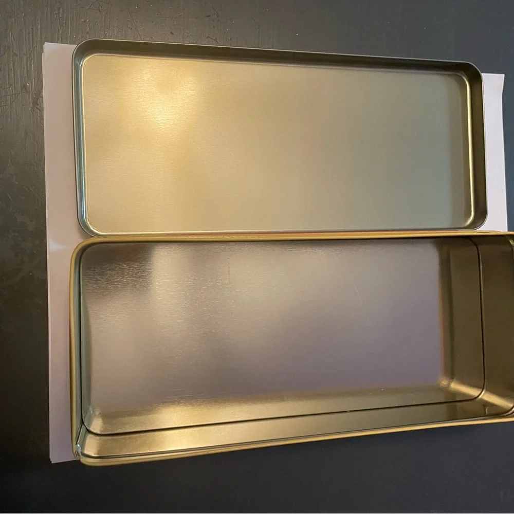 Vintage Newton Tin Storage Box